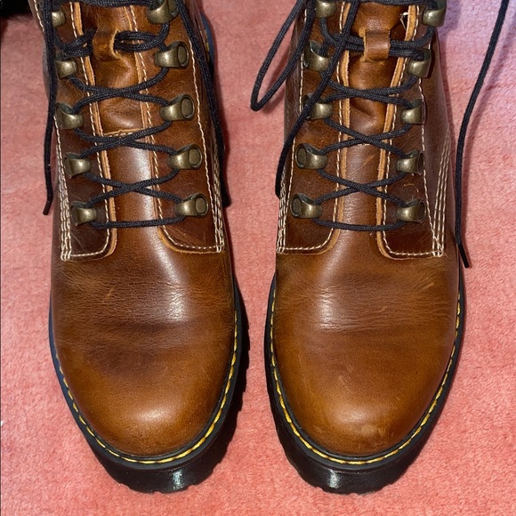 Dr. Marten’s Brown Leona Boots - Picture 3 of 6